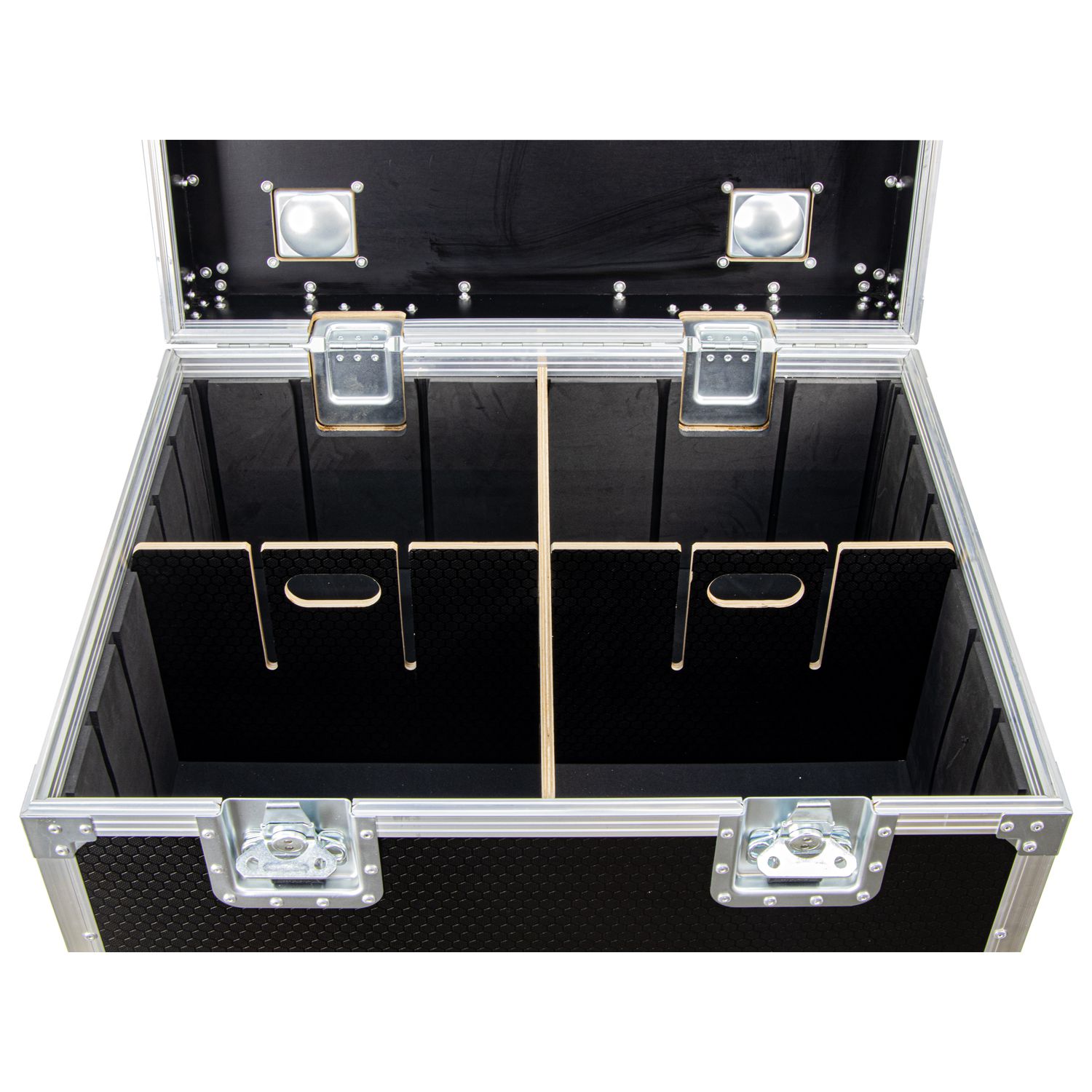 30" x 24" x 22" 0.5" Thick Hex Board Utility Tour Trunk Case with Caster Wheels - Image 2