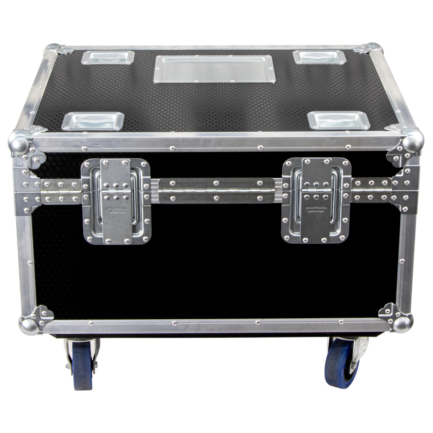 30" x 24" x 22" 0.5" Thick Hex Board Utility Tour Trunk Case with Caster Wheels - Image 8