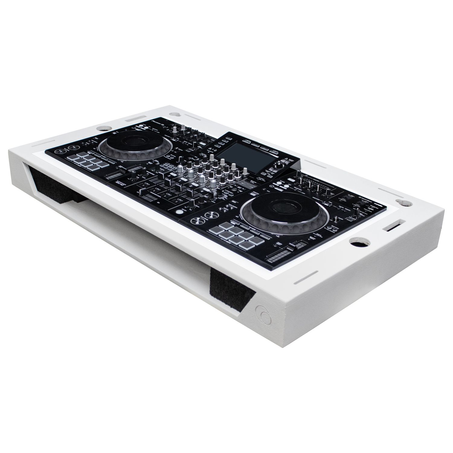 Pioneer XDJ-XZ Odyssey DJ Podium Faceplate and Foam in White - Image 3