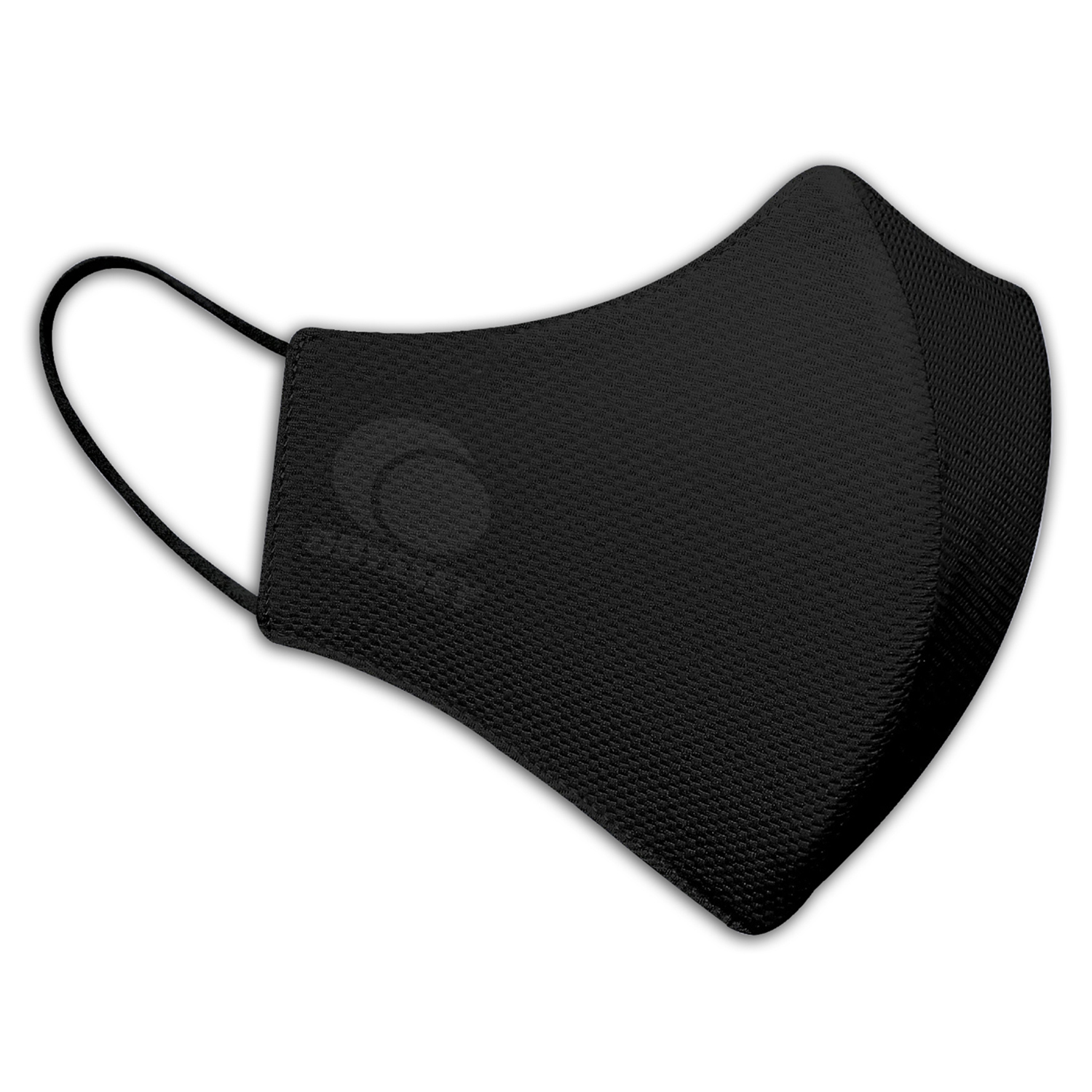 Odyssey Black on Black 3-layer Fabric Mask (Pack of 3)
