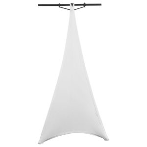 84" x 120" White Triangular Scrim