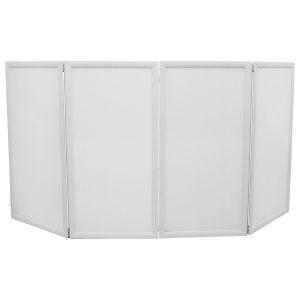 48" W x 46" H All-White Pro DJ Facade
