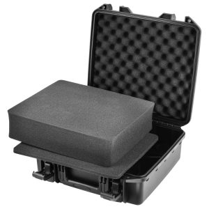 13.75" x 11.75" x 3.75" Bottom Interior with Pluck Foams Injection-Molded Utility Case