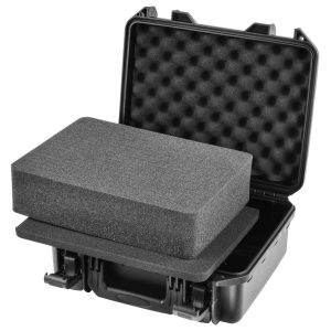 13" x 9.5" x 3.75" Bottom Interior with Pluck Foams Injection-Molded Utility Case