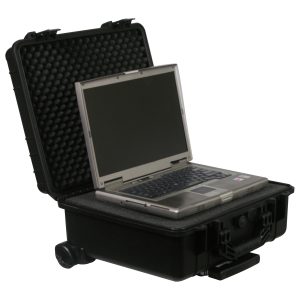 Dustproof and Watertight Utility Trolley Case 17" x 7" x 13.5" Interior