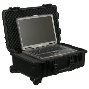 Dustproof and Watertight Utility Trolley Case 20" x 7" x 11.5" Interior
