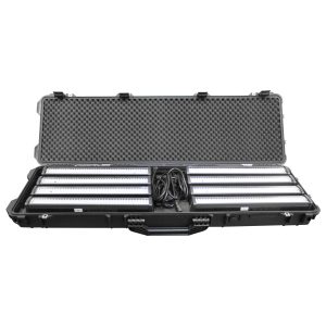 50" x 13" x 5.5" Bottom Interior Injection-Molded Utility Case with Wheels