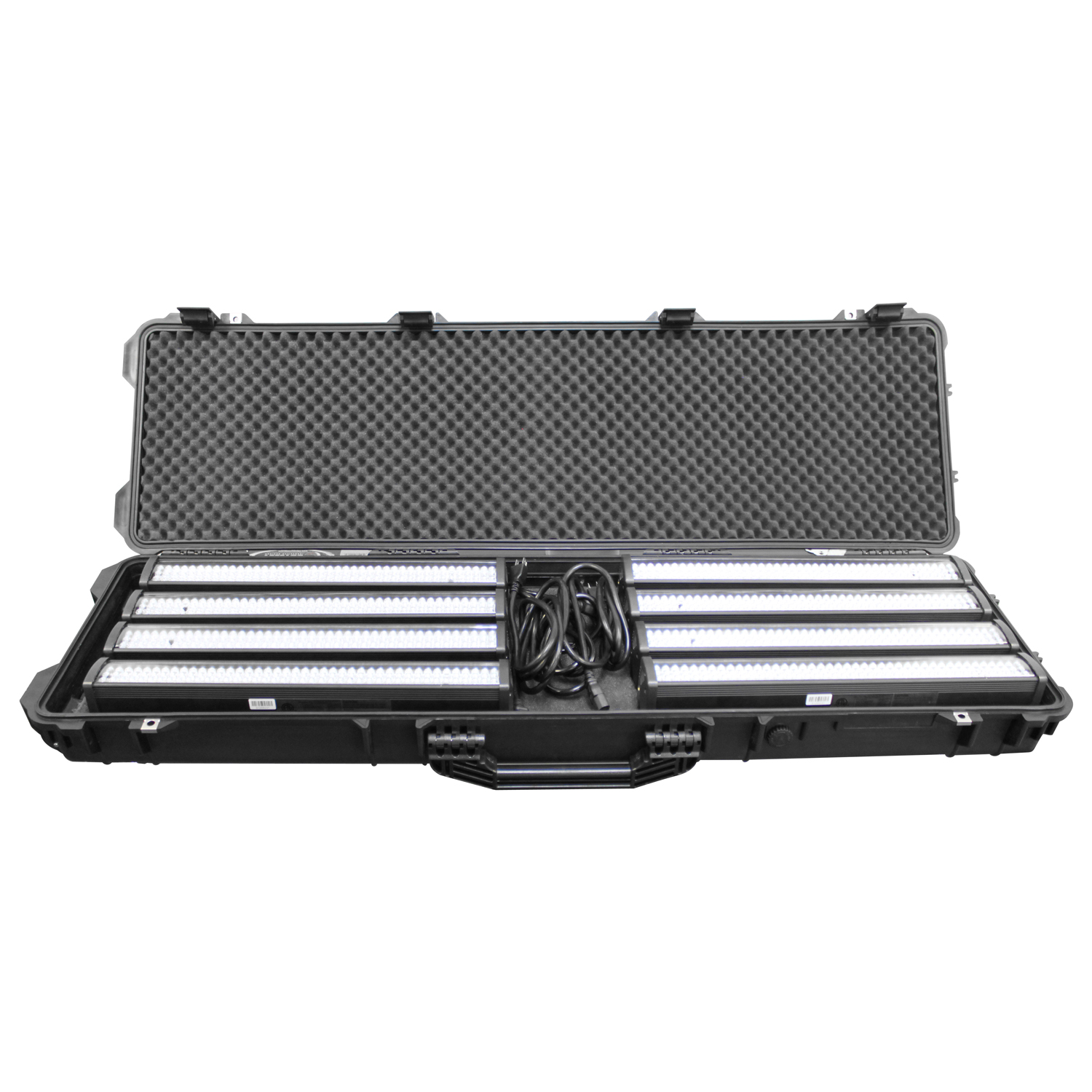 50" x 13" x 5.5" Bottom Interior Injection-Molded Utility Case with Wheels